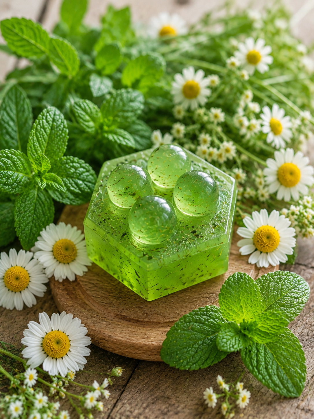 Chamomile & Aloe Loofah Soap